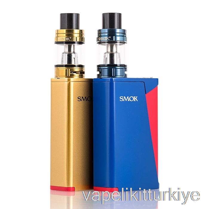 Vape Likit Smok H-priv Pro 220w Tc Başlangıç ​​kiti Siyah / Kırmızı